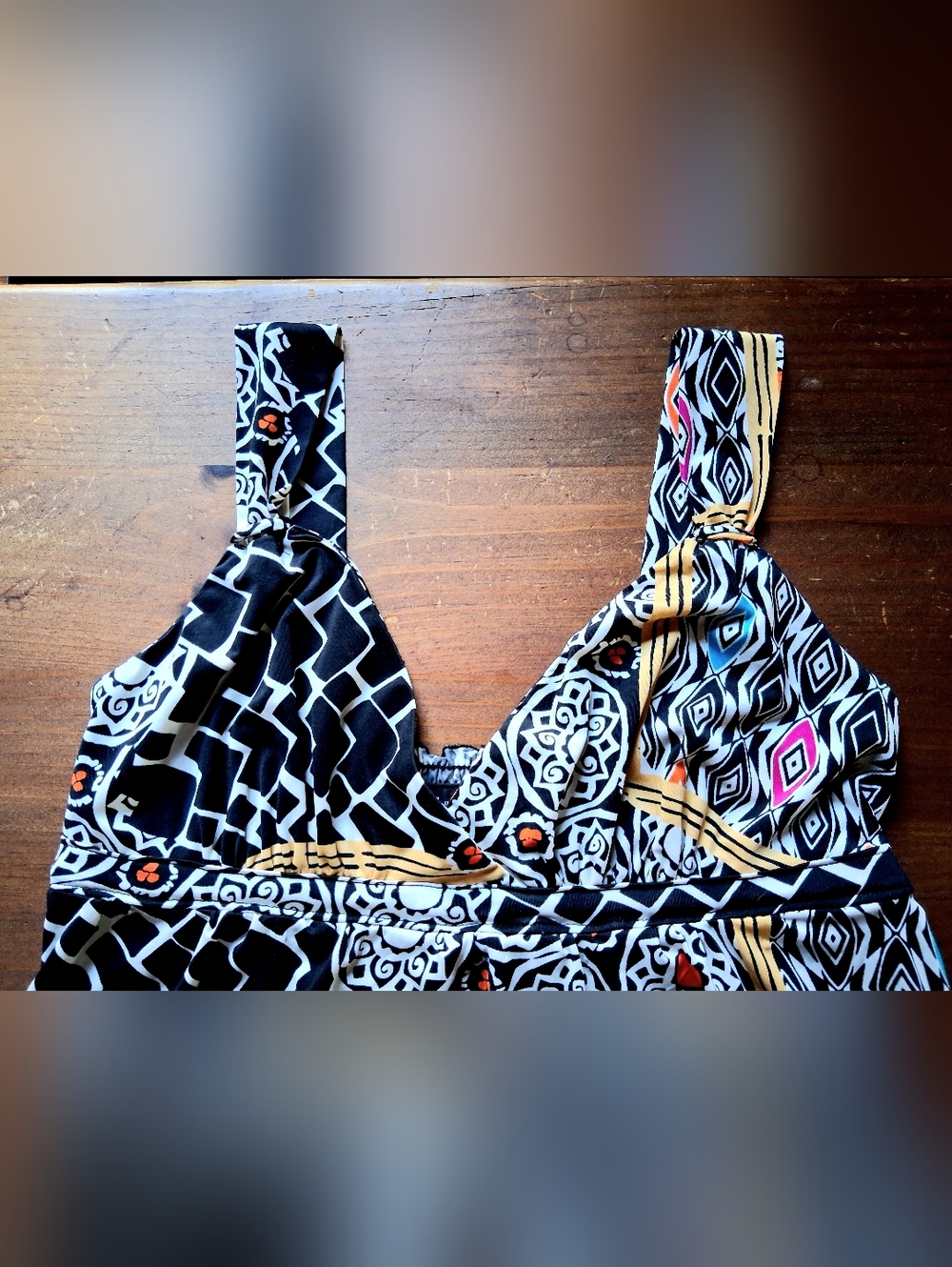 INC International Concepts  Sleeveless Tribal & Medallion Print Dress Petite - Picture 5 of 9